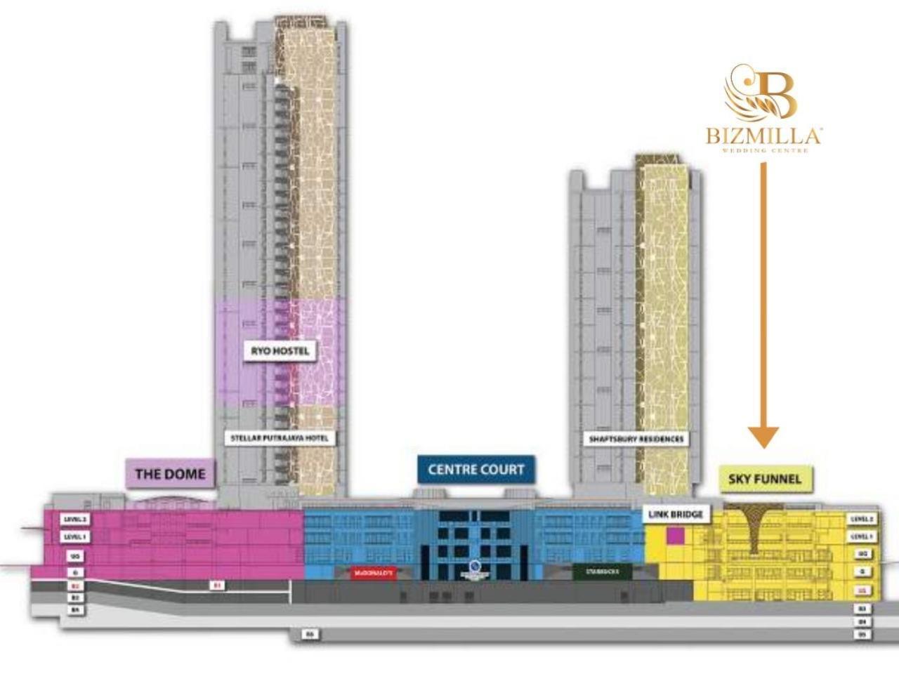 Ferienwohnung Shaftsbury Putrajaya 2Bilik By Cikyatie Exterior foto